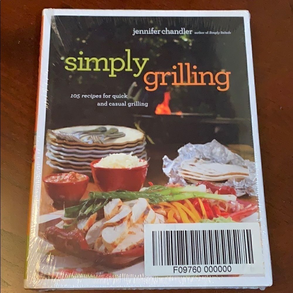 Simply Grilling Hardback Cook Book NWT